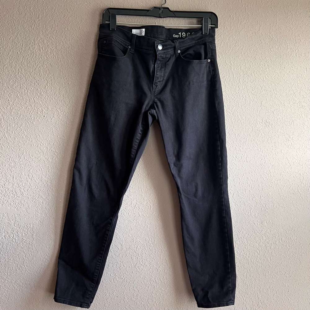 Gap Black Cropped Denim Jeans